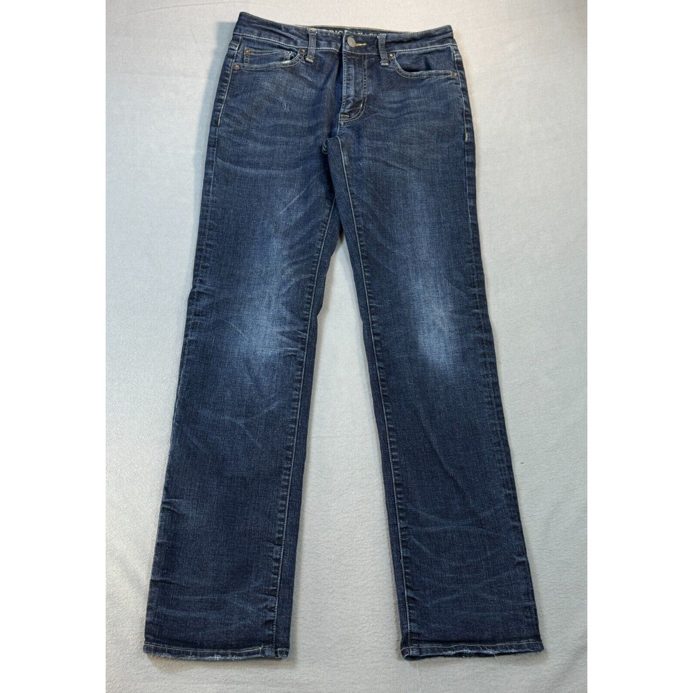 American Eagle Jeans 30x31 Mens Dark‎ Blue Skinny Extreme Flex 4  Cotton Blend
